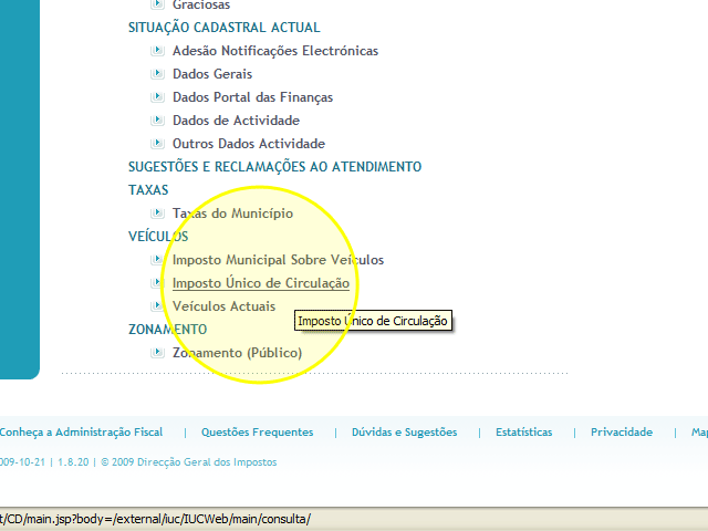 Pagamento do IUC pela internet - passo 17
